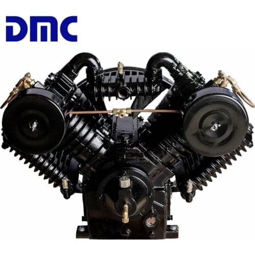 10HP Piston Air Compressor Head Pump /707/SC46/LP210/ 4 Cylinder - 2-stage/V-4 piston/ 28.3 cfm @ Max 180 psi - Gas Driven