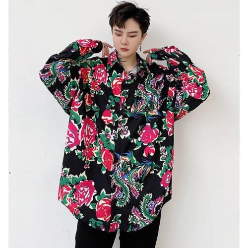 2021 cardigan For Men Clothing Lovers Fashion Summer The New Hot Neutral Loose Printing Long Sleeves Tidal College Current