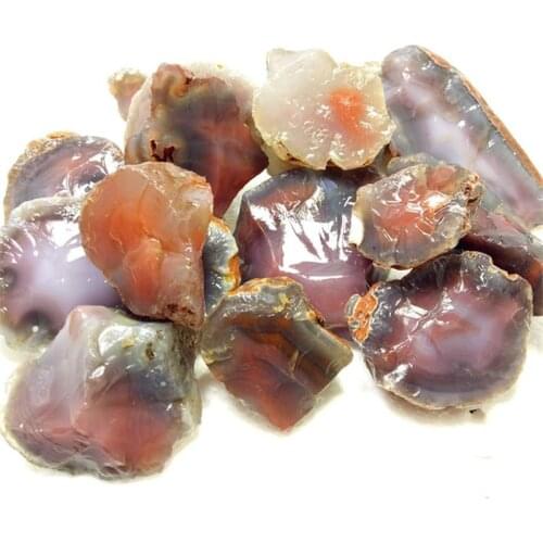 500g South Africa onyx stone red stonered ornaments carved pieces of material