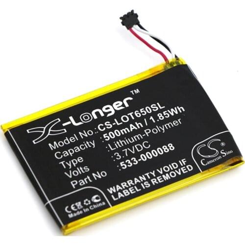 Cameron Sino 500mah battery for LOGITECH MX Master Touchpad T650 1506 533-000088 HB303450 batteries