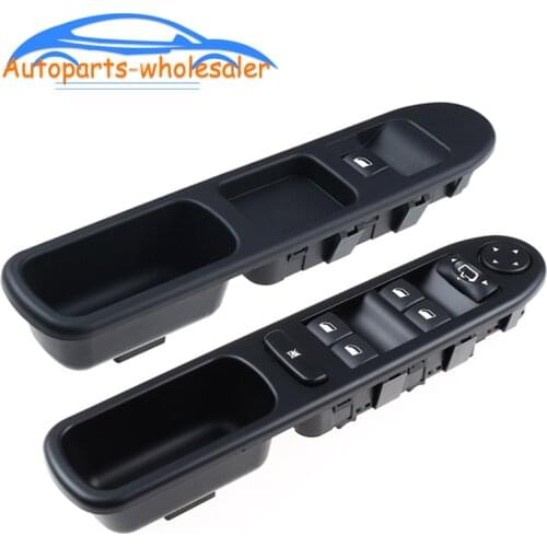 Car accessories 96351625XT 6554.KT For Peugeot 307 Electric Master Control Power Lifter Window Switch Window Panel 6554KT