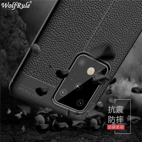 Case For Samsung Galaxy S20 Ultra Phone Cover Shockproof Luxury Leather Soft TPU Case For Samsung S20 Ultra Case S20 Ultra