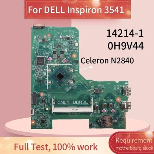 CN-0H9V44 0H9V44 Laptop motherboard For DELL Inspiron 3452 3552 3441 3451 Celeron N2840 Notebook Mainboard SR1YJ 14214-1