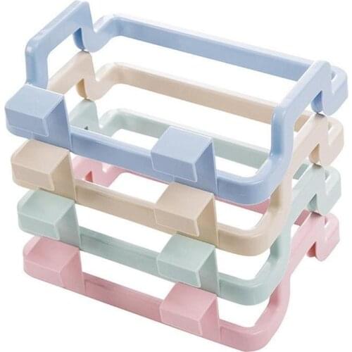 Kitchen Trash Garbage Bag Holder Rack Kitchen Cabinet Door Back Rack Trash Storage Cupboard Trash Holder