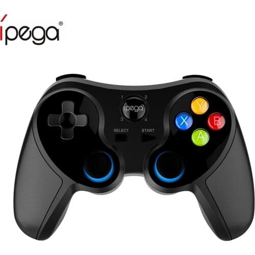 IPEGA 9157 Bluetooth Gamepad pubg Controller Flexible Joystick with Phone Holder Gamepad Android iOS for Smart phone PC TV Box