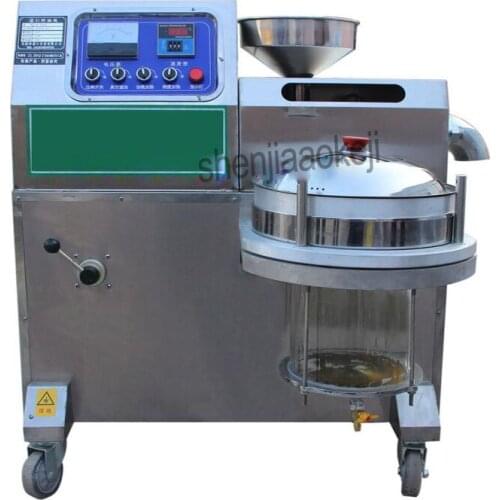 Commercial Oil Pressers Stainless Steel Peanuts oil presser pressing machine sesame, sunflower seeds high Oil yield oil presser