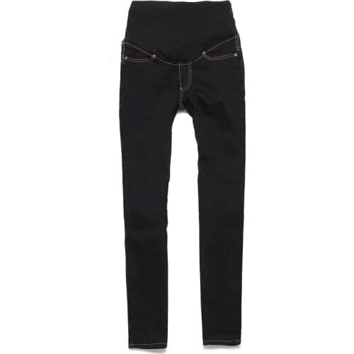 Maternity Waistband Elastic boots Pants Pregnant Women Clothes Fashion Black Blue penci Denim Leggings M L XL XXL Jeans Trousers