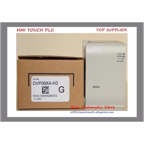 DVP DVP04AD-H3 DVP04DA-H3 DVP06XA-H3 DVP08TC-H2 Programmable Controller PLC New
