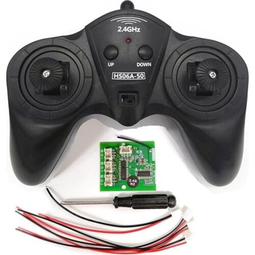 6CH 2.4G Remote Controller Power Transmitter Receiver Radio System For DIY RC Boat Cars 50M Controlling