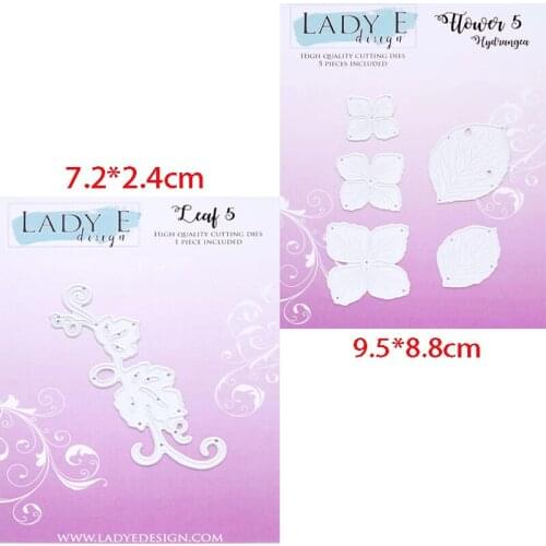 Six petals flower vine Metal Cutting Dies Stencil Puzzle Craft Cutting Dies Scrapbook DIY Handmade Album Paper Cards Decor Dies