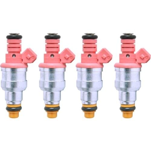 WAWEIMI 4pcs 0280150845 High Flow Fuel Injector Fits Seadoo 787 800 GTX GSX GT I LE RFI 3D Nozzle Injection 270600017 Bico 2.8oh