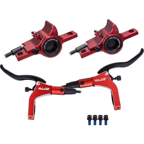 ZTTO Oil Disc Brake Bike Hydraulic Disc Brake Kit Front and Rear Brake Aluminum Alloy CNC Calipers with 160mm Rotors