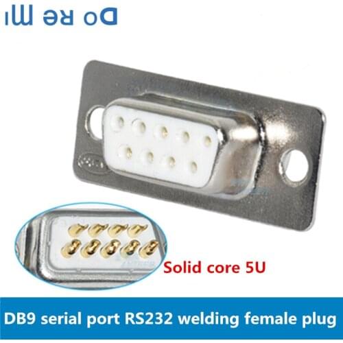 10pcs/lot High quality VGA projector display 25pin DB25 DB9 15 pin DB15 welding plug pure copper 5U connector solid core 2 rows