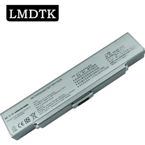 LMDTK New 6cells laptop battery VGP-BPL9 VGP-BPS9A/B VGP-BPS9/S FIT FOR SONY VAIO VGN-AR VGN-SZ VGN-CR SERIES