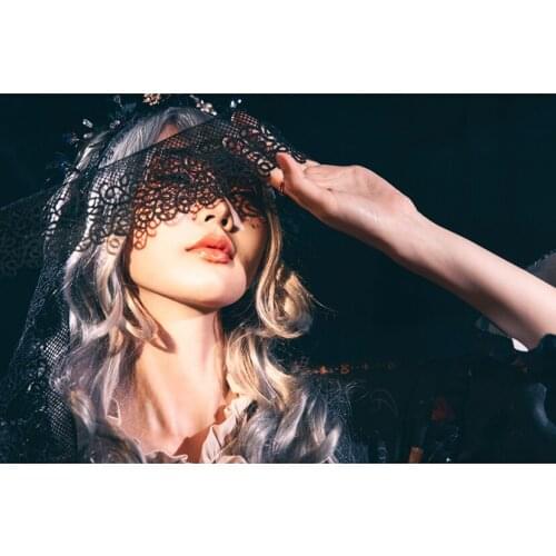 Diy Diamond Painting Dark Lolita Drill Mosaic Embroidery Full Round Cross Stitch Decor Room JX444