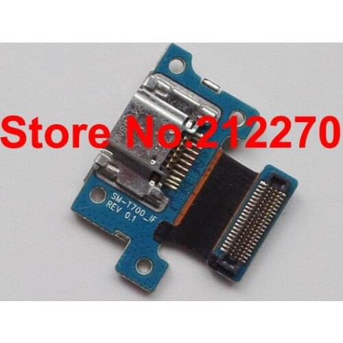 Free DHL EMS Original New Charger Charging Port Dock USB Connector Flex Cable Ribbon For Samsung Galaxy Tab S 8.4 T700 Wholesale