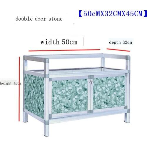 Aparadores Dolap Kaplama Capbords Aluminum Alloy Side Tables Kitchen Furniture Cupboard Mueble Cocina Meuble Buffet Sideboard