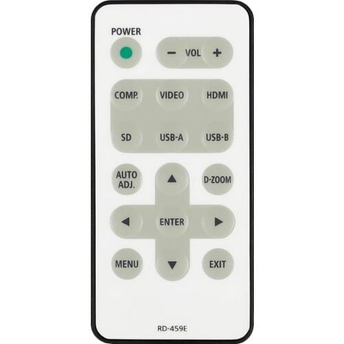 Remote control suitable for nec rd-459e D557W D732MX D735VX NP-L50W NP-L51W Vivitek