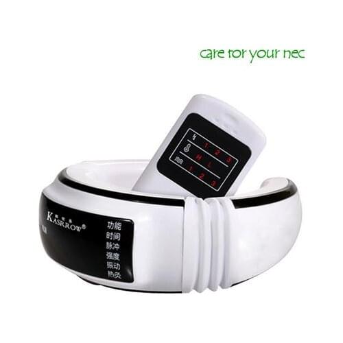 Neck electric pulse massage device,health care vibration tens electric pulse massager,far-infrared cervical vertebra massager