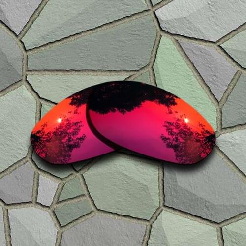 Violet Red Sunglasses Polarized Replacement Lenses for Oakley Monster Dog