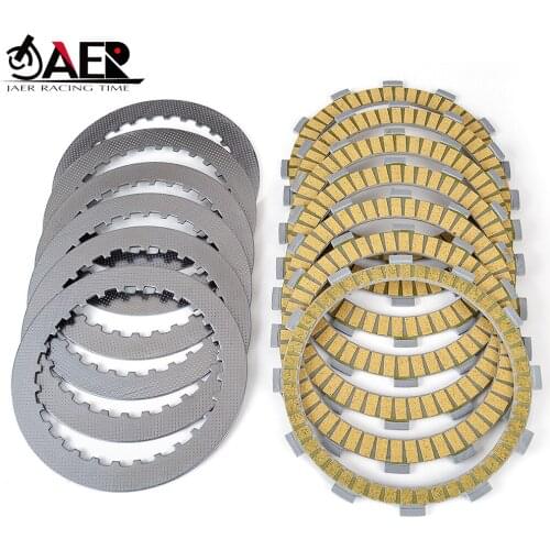 JAER Clutch Friction Disc Plates for Honda CB750 Nighthawk 750 1991-2003 CB750F Seven Fifty 1992-2002 22201-MT6-601 22321-MN4000