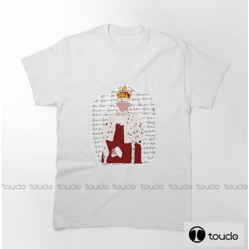 New King George From Hamilton Hip Hop Rapper T-Shirt O-Neck Short Sleeves Summer Casual Fashion Unisex Men And Women Tshirt