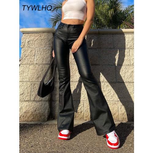 GILIPUR Women's Leather Pants