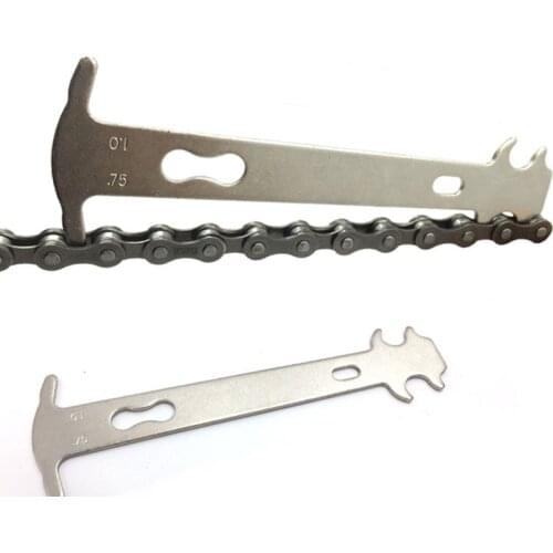 Bicycle Chain Bicycle Chain Wear Checker Indicator Card Gauge Measurement Ruler Bicycle Repair Tools Bike Bicycle Accessories