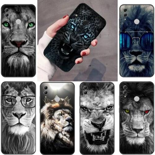 Lion tiger animal cool Phone Case Shell Cover Fundas For Huawei Enjoy 7 7s 8 8e 9 9e 10 plus P8lite 2017 Honor 5a view9 play 3e