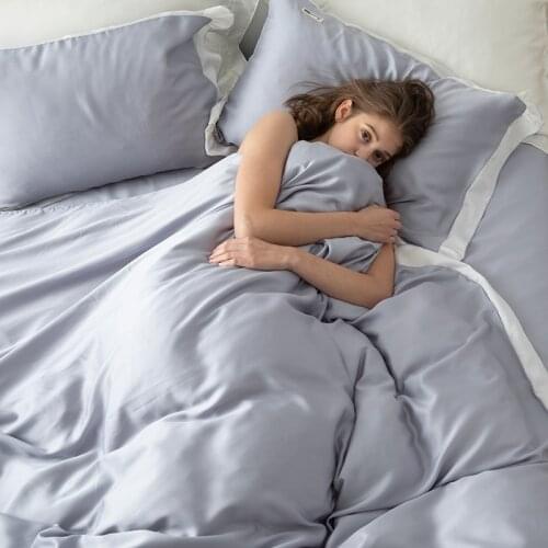 Tencel silky 80S bedding set,Home Textile Full/Queen/King size bed sheet,bedclothes,duvet cover flat sheet pillowcases #s