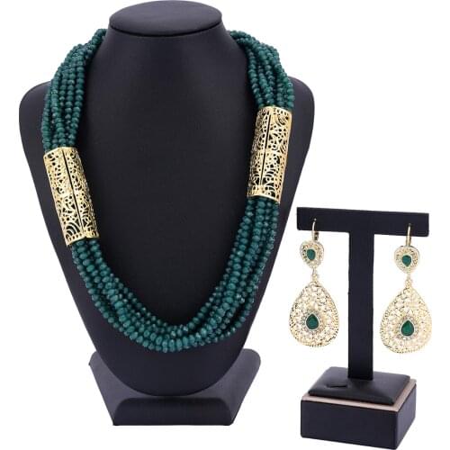 Wedding imitation pearl Traditional style jewelry set for women fashion jewelry set imitation pearl jewelry set
