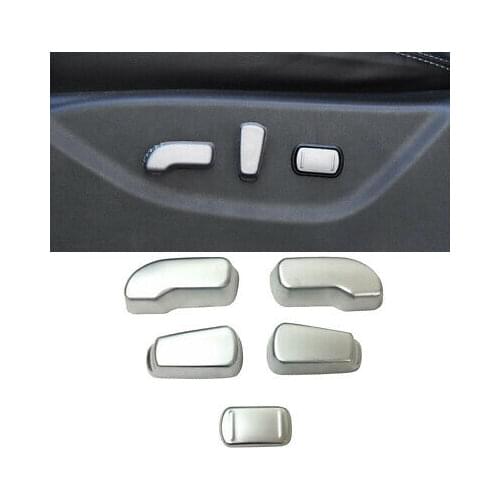 Matte Seat Adjustment Button Cover For Nissan Navara Frontier NP300 2015-2019