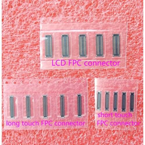 50pcs/lot Original new for iPad 6 6th gen 2018 9.7“ A1893 A1954 LCD display touch digitizer FPC connector contact on mainboard