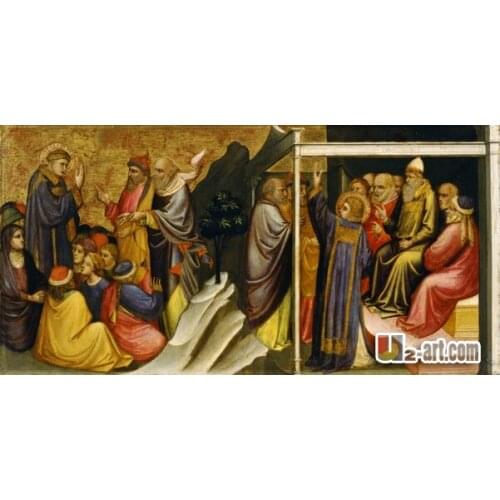 Canvas Prints ( Mariotto di Nardo ) wholesale home supplies wall art giclee printing for living room Religion-189 (16*32 inch)