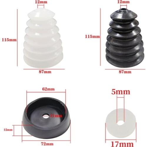 Electric Drill Dust Cover Rubber Impact Hammer Collector Dustproof Device Tool