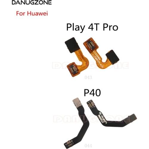 Fingerprint Sensor Scanner Home Button Touch ID Connect Motherboard Flex Cable For Huawei Honor Play 4T Pro P40