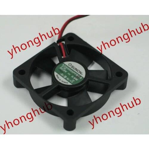SUNON KDE0505PFB1-8 DC 5V 0.9W 50x50x10mm Server Cooling Fan