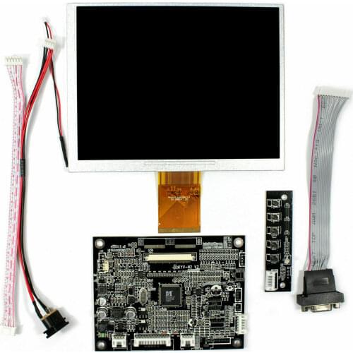 Yqwsyxl Original VGA LCD Controller Board KYV-N2 V2 7" inch A070SN02 800x600 LCD Screen display Panel