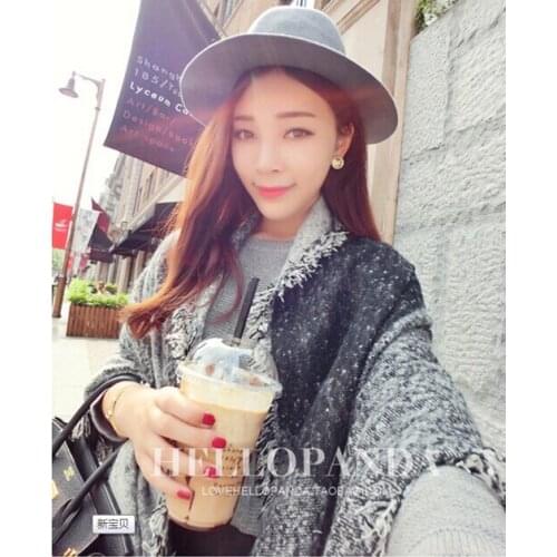 Cross Border European and American Bevel Tassel Wool Scarf Womens Woolen Cloth Thickened Shawl Versatile