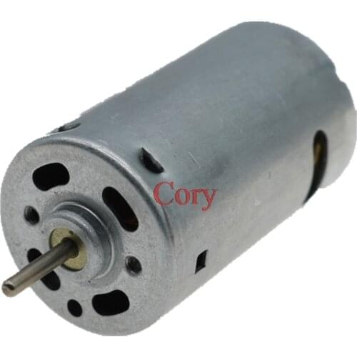 1pc DC12-24V DIY Mini DC Motor 13000-26000RPM High Speed Torsion Motor Diameter 27.6 MM 2.3mm Gear Bracket Radiator