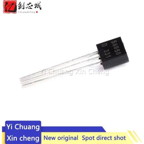 100PCS S8050 TO-92 8050 TO92 new triode transistor In Stock