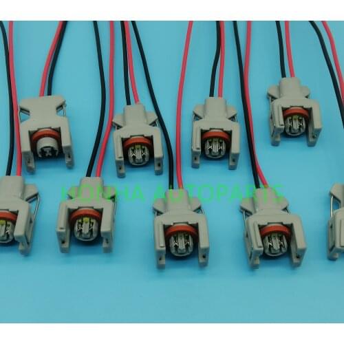 2 Pin 2/5/10/20/50/100 pcs Auto fuel injector Waterproof connector 2P spray nozzle/oil atomizer plug 240PC024S8014 car plug