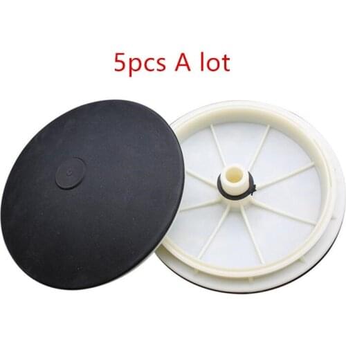5pcs EPDM Rubber 215 Fine Bubble Air Disc Diffuser Micro Rubber Bubble Air Aeration Aerator For Fish Pond Farming