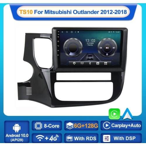 MEKEDE Android 10 For Mitsubishi Outlander 3 GF0W GG0W 2012-2018 Car Radio Multimedia Video Player Navigation No 2din 2 din dvd