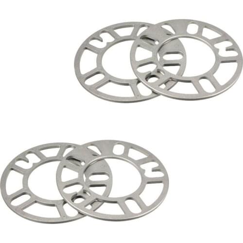 Hot sale 5mm Car Aluminum Alloy Wheel Spacer Gasket Wheels Tires Auto Parts Wheel HubCar Accessaries