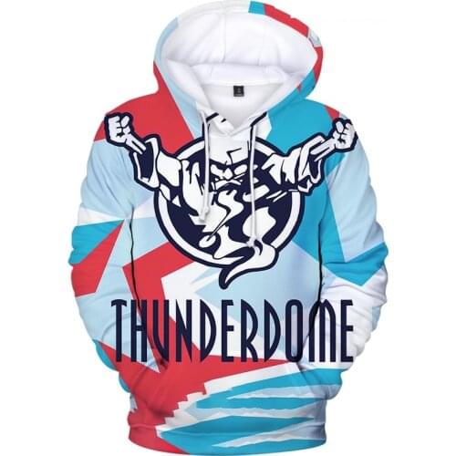 Hoodie Thunderdome Music Festival Hardcore Stylish Hoodie Men/Women Streetwear Hoodies Sweatshirt Sport Boys/girls Pullover