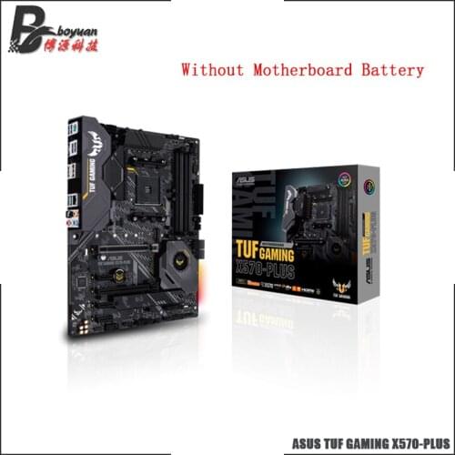 ASUS TUF GAMING X570 PLUS ATX AMD X570 DDR4 5100(O.C) M.2 SATA USB 3.2 128G Best support R9 5950X CPU Socket AM4 Motherboard