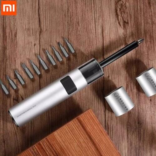 Xiaomi wowstick SD dual power lithium battery household screwdriver set, self-contained dual mode, 3LED shadowless light silver