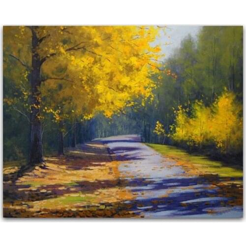 Hand painted oil painting home decor painting high quality landscape art painting pictures DM-15100502