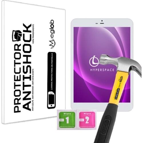 Screen protector Anti-Shock Anti-scratch Anti-Shatter compatible with Tablet Leotec L-Pad HyperSpace